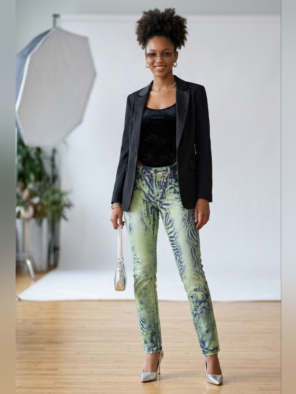 AZI Y2K Style Jeans EUC